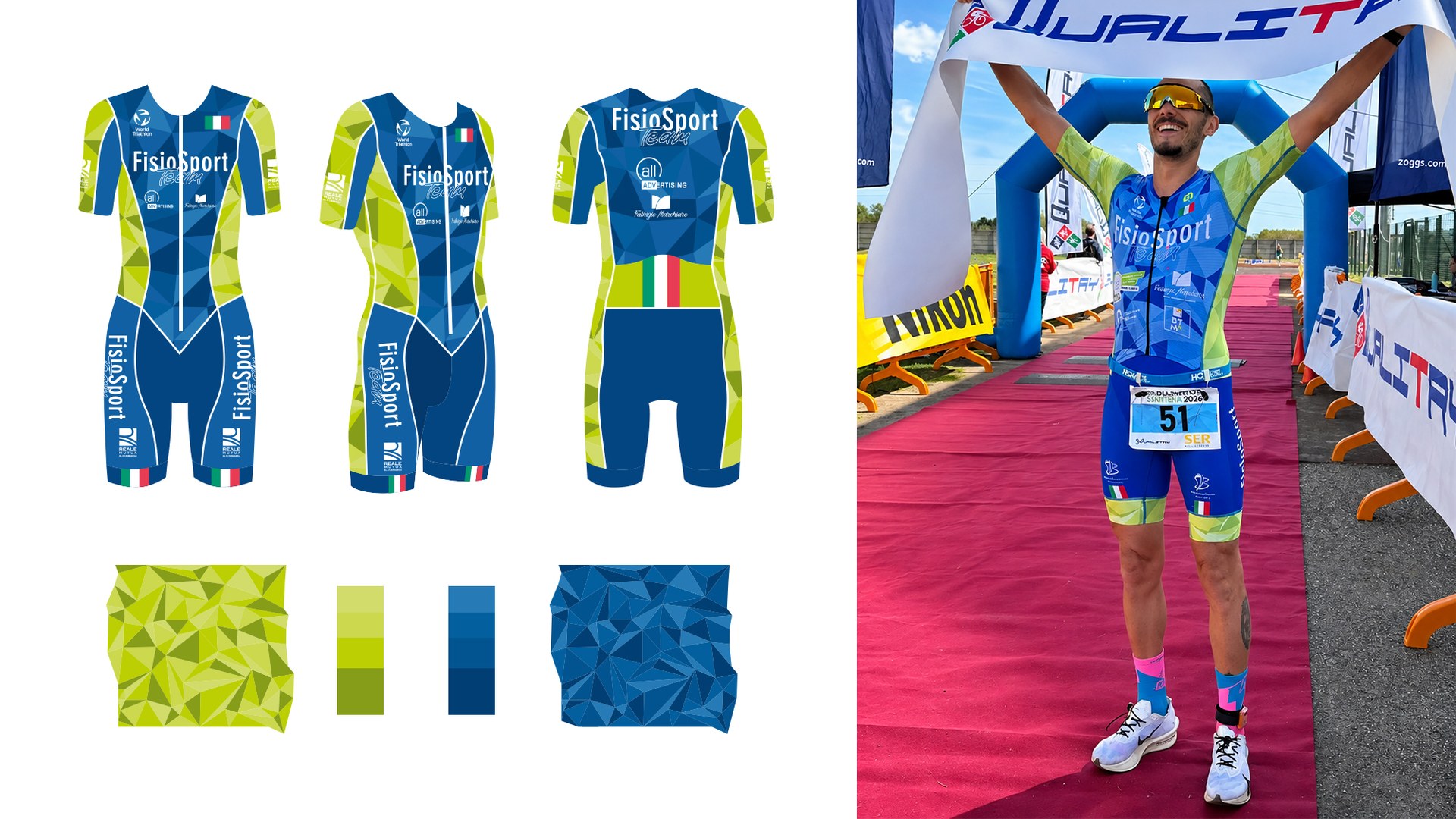 FisioSport – Identità visiva – tavola 6