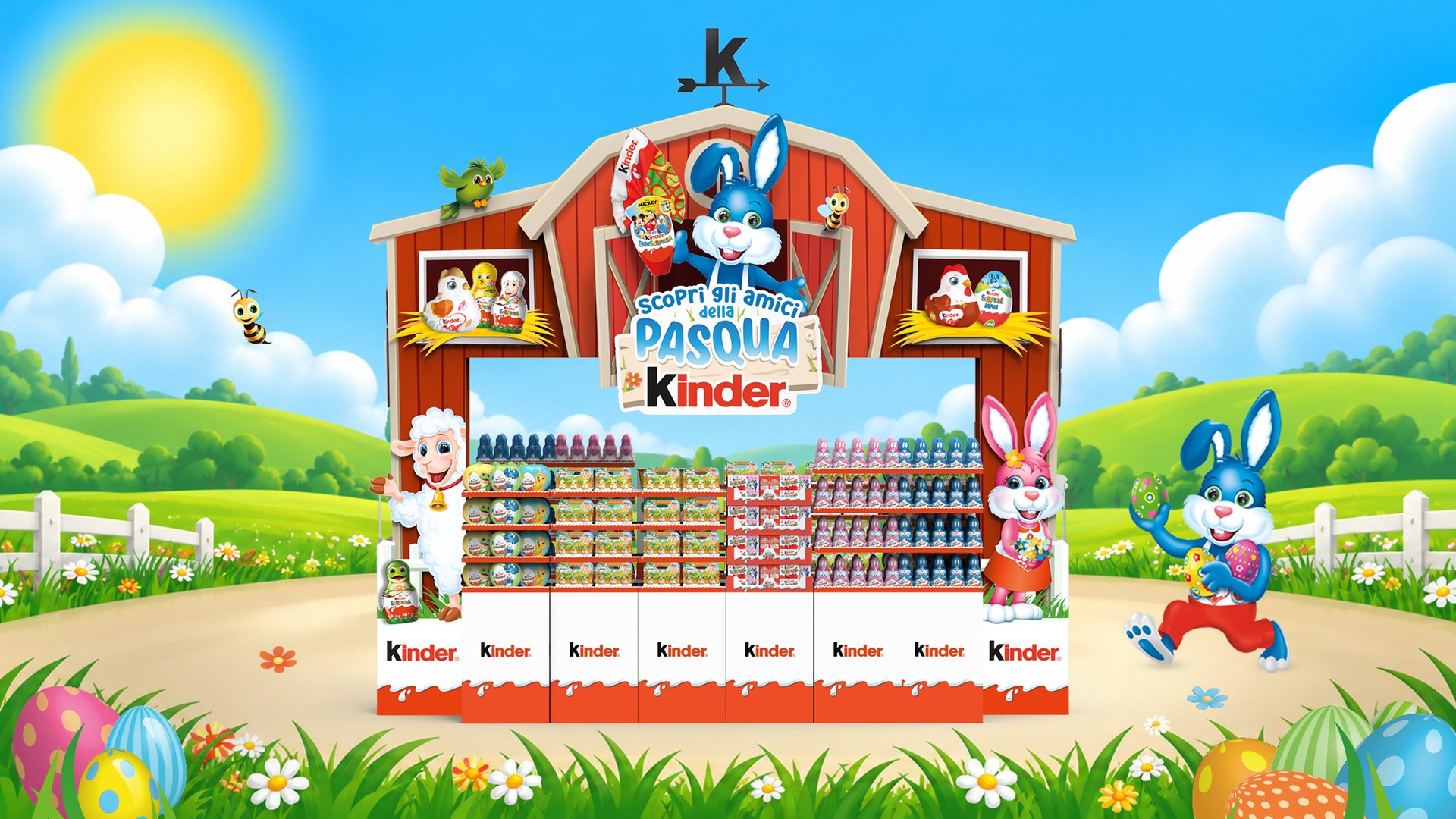 Kinder – Pasqua – tavola 2